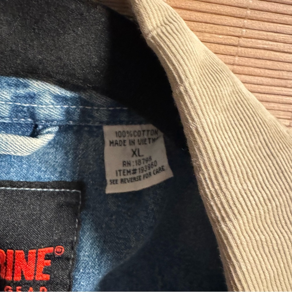 Wolverine Men Denim Shacket Work Jacket - image 3